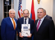 AJF AT THE INAUGURATION OF MET’S ARMENIA EXHIBIT AND MEETING WITH PRIME MINISTER PASHINYAN